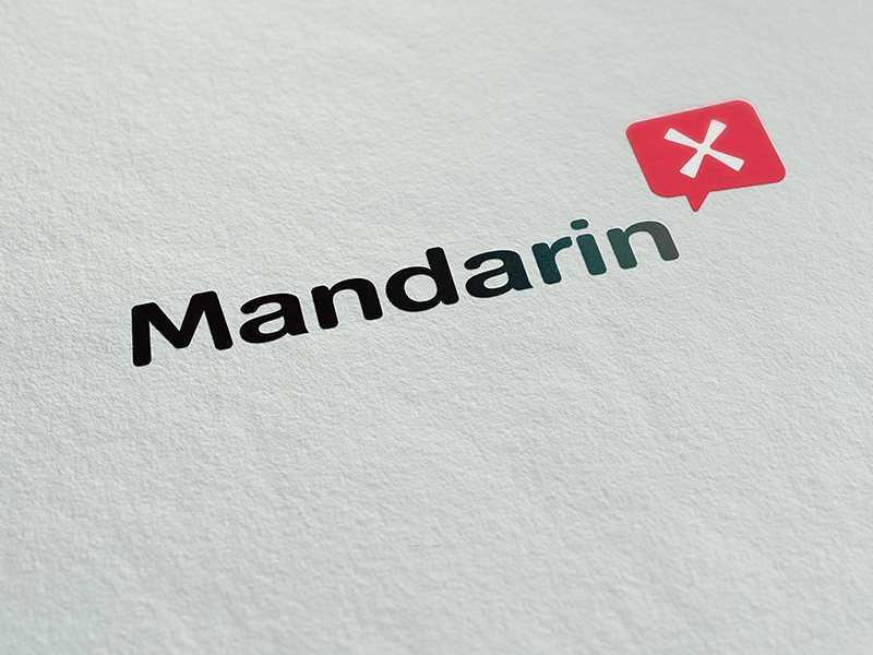 The MandarinX brand mark